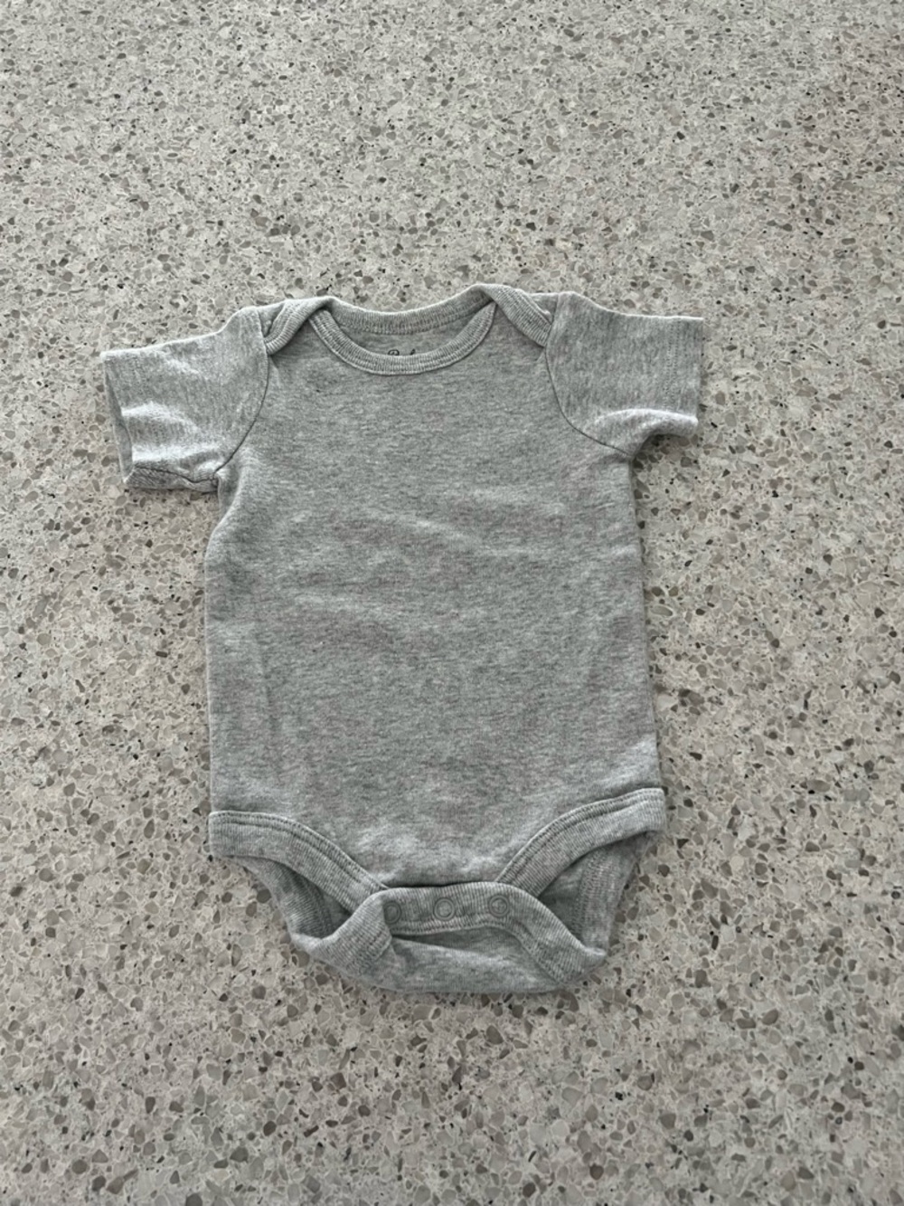 Carter's Neutral Patterned, Teal-Striped & Gray Baby One-Piece Bodysuits - Picture 2 of 4